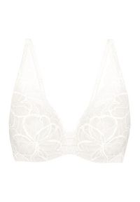 Triumph Biustonosz z fiszbiną Illusion 10219710 Kremowy. Kolor: kremowy. Materiał: syntetyk #6