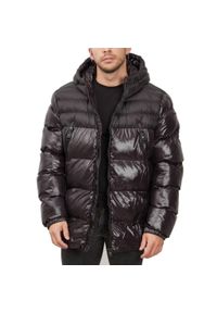 Kurtka Geox Model M2628k Tc162 M Sile Hood Jacket Kolor Czarny. Kolor: czarny. Materiał: tkanina