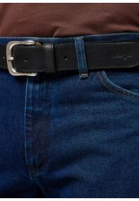 Wrangler - MESKI PASEK WRANGLER WESTERN STITCH BELT BLACK 112372622 #3