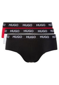 Hugo Komplet 3 par slipów Tripletpack 50451895 Kolorowy. Materiał: bawełna. Wzór: kolorowy