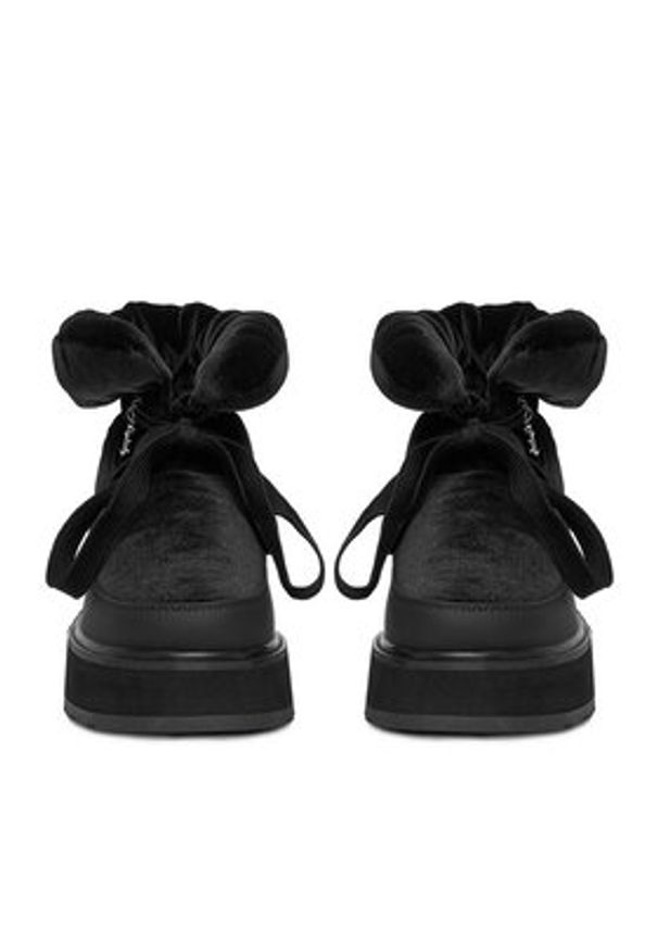Juicy Couture Śniegowce EO-WS24267-01 Czarny. Kolor: czarny. Materiał: materiał