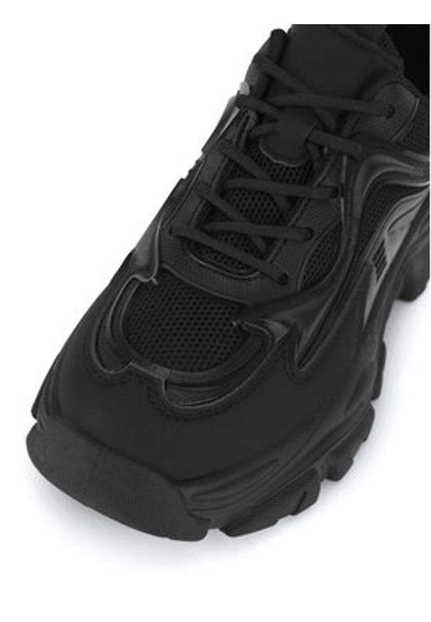 DeeZee Sneakersy WSS21557-02 Czarny. Kolor: czarny. Materiał: syntetyk, materiał
