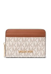 MICHAEL Michael Kors Portfel 32T4GJ6Z5B Beżowy. Kolor: beżowy. Materiał: skóra #1