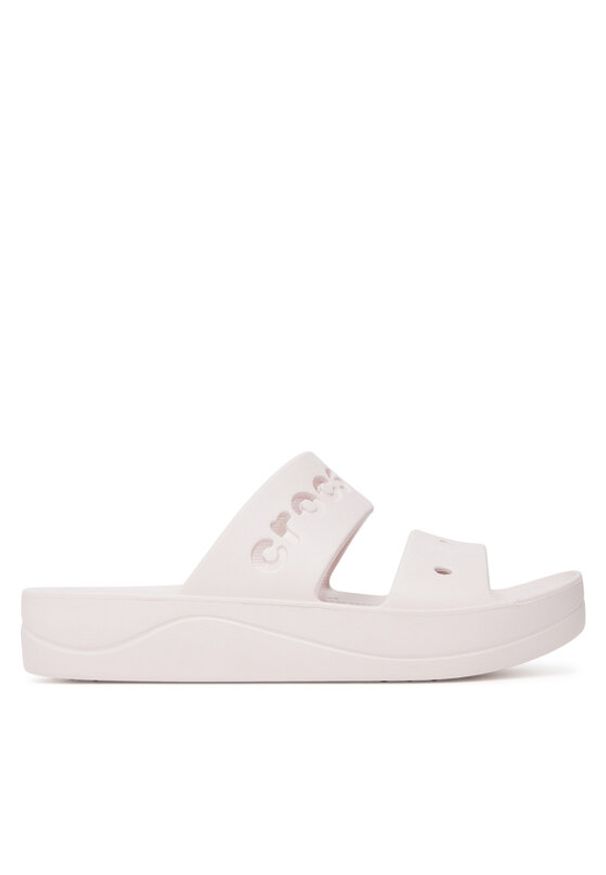 Crocs Klapki BAYA PLATFORM SANDAL 208188-6PI Różowy. Kolor: różowy. Obcas: na platformie