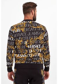 Versace Jeans Couture - Bluza VERSACE JEANS COUTURE. Długość: długie. Wzór: napisy