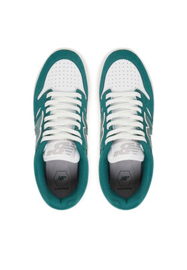 New Balance Sneakersy NM480NDI Zielony. Kolor: zielony. Materiał: zamsz, skóra