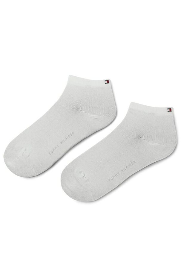 TOMMY HILFIGER - Tommy Hilfiger Skarpety krótkie Dobotex BV 373001001 Biały. Kolor: biały. Materiał: materiał