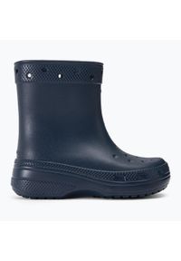 Kalosze dziecięce Crocs Classic Boot Kids. Kolor: niebieski