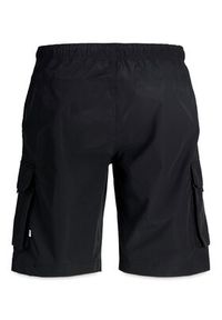 Jack & Jones Szorty materiałowe Cole Ivan 12288611 Czarny Regular Fit. Kolor: czarny. Materiał: syntetyk #6