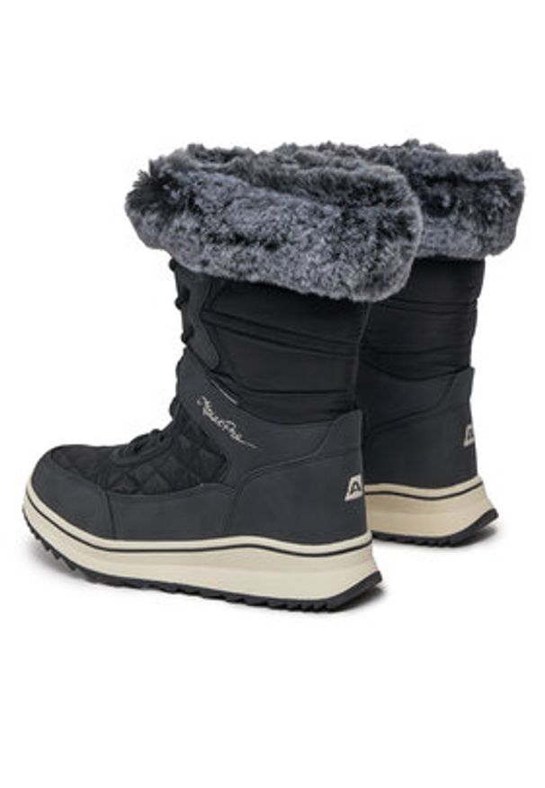 ALPINE PRO Śniegowce LBTB464 Czarny. Kolor: czarny. Materiał: materiał