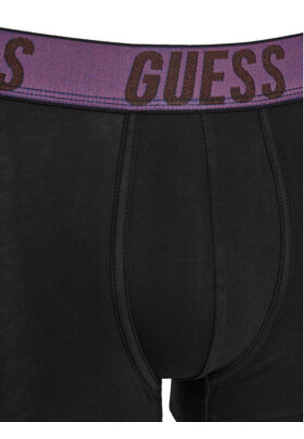 Guess Komplet 3 par bokserek U5GG13 K6YW1 Czarny. Kolor: czarny. Materiał: bawełna