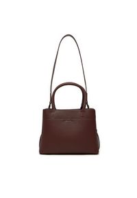 Calvin Klein Torebka Ck Business Medium Tote_Saffiano K60K612572 Brązowy. Kolor: brązowy. Materiał: skórzane #5