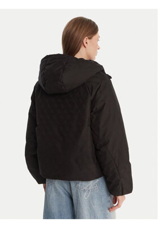 Guess Kurtka zimowa V5BL07 WGLW2 Czarny Regular Fit. Kolor: czarny. Materiał: syntetyk. Sezon: zima
