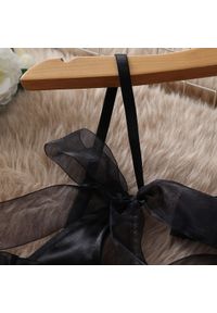 Intica - Komplet bielizny z siateczki z wstążkami Sallee. Kolor: biały. Materiał: materiał #2