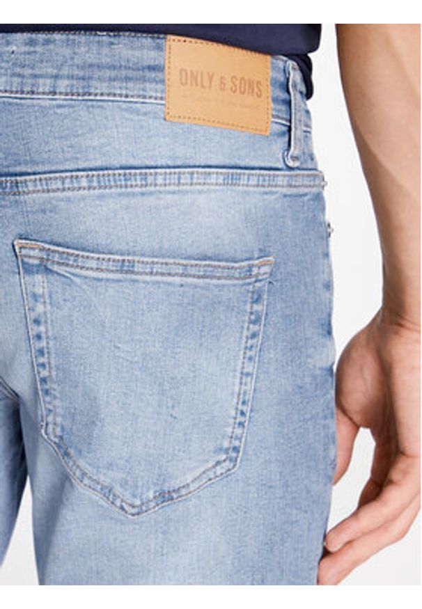 Only & Sons Jeansy 22026464 Niebieski Slim Fit. Kolor: niebieski