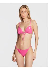 Calvin Klein Swimwear Dół od bikini KW0KW01887 Różowy. Kolor: różowy. Materiał: syntetyk #3