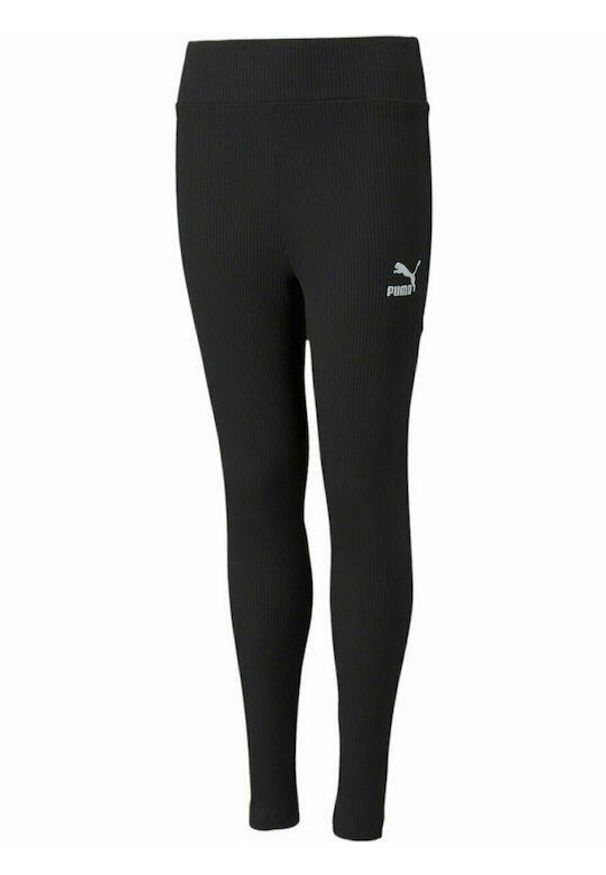 Legginsy dla Dzieci Puma Czarny 152 - Sportowe i Wygodne. Kolor: czarny. Styl: sportowy