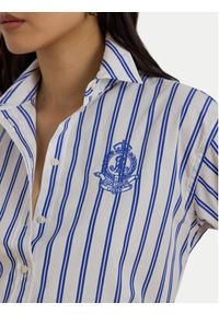 Lauren Ralph Lauren - LAUREN RALPH LAUREN Koszula 200P08746001 Niebieski Relaxed Fit. Kolor: niebieski. Materiał: bawełna #2