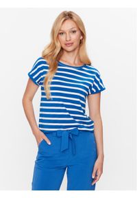 b.young T-Shirt 20809561 Niebieski Regular Fit. Kolor: niebieski. Materiał: bawełna #1