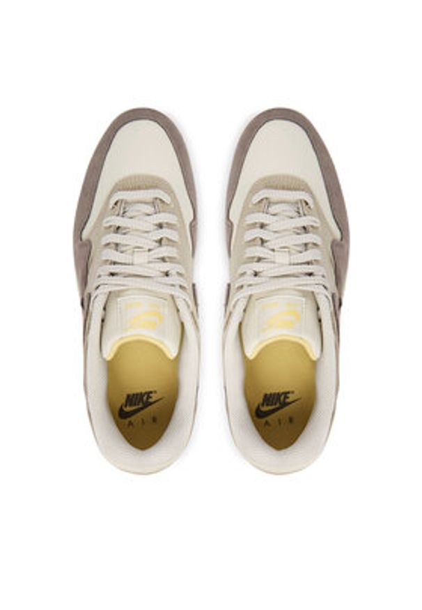 Nike Sneakersy Air Max 1 Premium IB6390 001 Biały. Kolor: biały. Materiał: skóra. Model: Nike Air Max