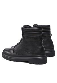 Calvin Klein Trapery Combat Boot Pb Lh HM0HM00667 Czarny. Kolor: czarny. Materiał: skóra #4