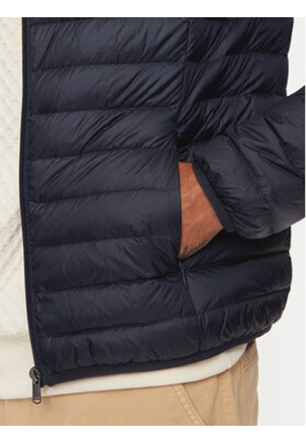 Jott Kurtka puchowa Mat P000MDOW02 Granatowy Slim Fit. Kolor: niebieski. Materiał: syntetyk