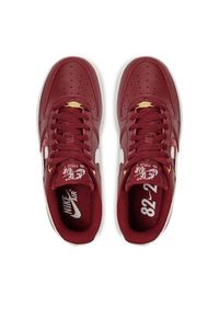 Nike Sneakersy Air Force 1 '07 Prm DZ5616 600 Bordowy. Kolor: czerwony. Materiał: skóra. Model: Nike Air Force #5