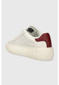 Tommy Jeans sneakersy skórzane TJW NEW CUPSOLE LEATH LC kolor biały EN0EN02273. Nosek buta: okrągły. Zapięcie: sznurówki. Kolor: biały. Materiał: skóra #3