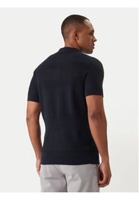 Karl Lagerfeld - KARL LAGERFELD Polo 655009 562301 Granatowy Regular Fit. Typ kołnierza: polo. Kolor: niebieski. Materiał: bawełna #4