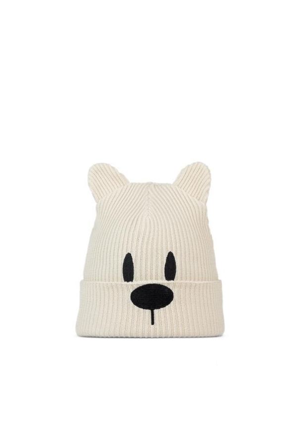 Buff - Czapka dziecięca BUFF KNITTED BEANIE FUN POLAR BEAR. Kolor: biały. Materiał: polar. Sezon: zima. Styl: sportowy