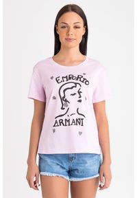 Emporio Armani - T-shirt EMPORIO ARMANI. Materiał: materiał