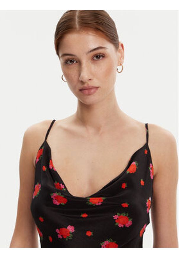 BARDOT - Bardot Sukienka wieczorowa 59709DB2 Czarny Regular Fit. Kolor: czarny. Materiał: wiskoza. Styl: wizytowy