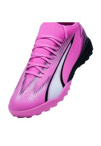 Adidas Buty piłkarskie Puma Ultra Match Tt 107757 01 różowe. Kolor: różowy. Materiał: materiał, dzianina, guma. Szerokość cholewki: normalna. Sport: piłka nożna #3