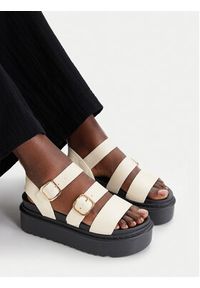 DeeZee Sandały CEO-HY632-1 Écru. Kolor: kremowy. Materiał: materiał #5