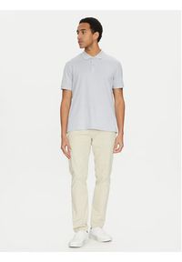 Calvin Klein Chinosy Modern Twill K10K113696 Beżowy Slim Fit. Kolor: beżowy. Materiał: bawełna #4