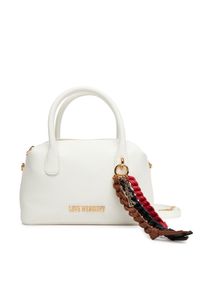 Love Moschino - Torebka LOVE MOSCHINO. Kolor: biały