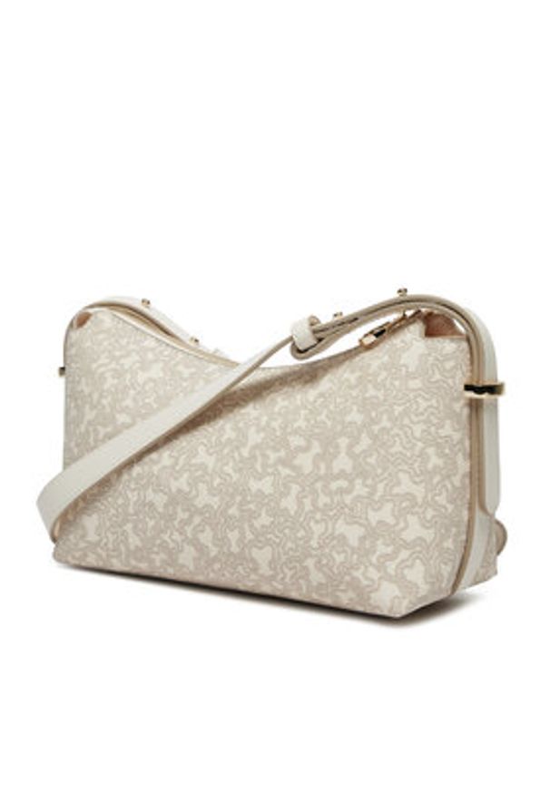 Tous - TOUS Torebka Kaos Mini Lines 2002183201 Beżowy. Kolor: beżowy. Materiał: skórzane