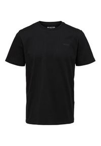 Selected Homme T-Shirt Aspen 16087858 Czarny Regular Fit. Kolor: czarny. Materiał: bawełna #5