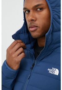 The North Face kurtka sportowa puchowa Bellview kolor niebieski przejściowa. Kolor: niebieski. Materiał: puch. Wzór: ze splotem. Styl: sportowy #2