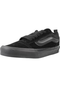 Tenisówki Vans Model Knu Skool Kolor Czarny. Kolor: czarny. Materiał: guma, tkanina, zamsz, materiał, syntetyk