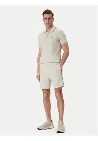 BOSS Szorty sportowe Join Headlo 50561776 Beżowy Regular Fit. Kolor: beżowy. Materiał: bawełna. Styl: sportowy #4