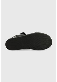 Vagabond Shoemakers sandały skórzane ERIN damskie kolor czarny. Zapięcie: rzepy. Kolor: czarny. Materiał: skóra. Wzór: gładki #4
