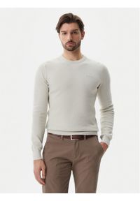 Guess Sweter M5GR02 Z3MH1 Granatowy Regular Fit. Kolor: niebieski. Materiał: bawełna