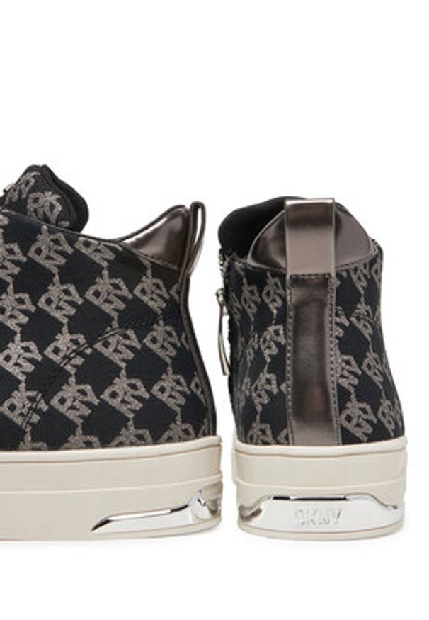 DKNY Trampki K2535281 Czarny. Kolor: czarny. Materiał: materiał
