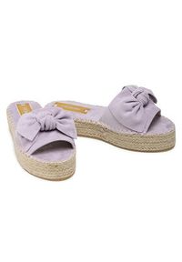 DeeZee Espadryle WSS990-81 Fioletowy. Kolor: fioletowy. Materiał: materiał #2