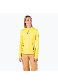 Bluza narciarska damska Rossignol Climi. Kolor: żółty. Sezon: zima. Sport: narciarstwo
