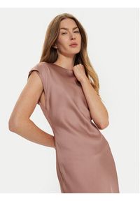 Calvin Klein Sukienka koktajlowa K20K207847 Różowy Slim Fit. Kolor: różowy. Materiał: wiskoza. Styl: wizytowy