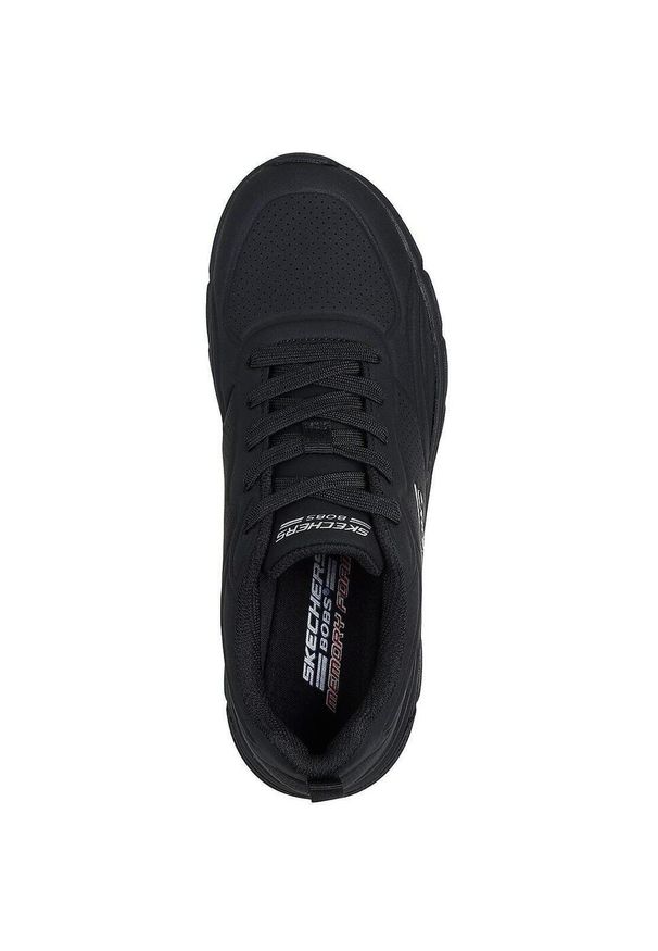 skechers - Adidasy Skechers Bobs B Flex Lo - Cool Ease, Kobiety. Kolor: czarny. Materiał: skóra ekologiczna, materiał. Sport: fitness