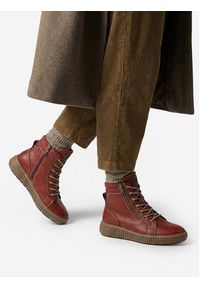 Go Soft Trzewiki CEO-WS5586-28 Czerwony. Kolor: czerwony. Materiał: materiał #8