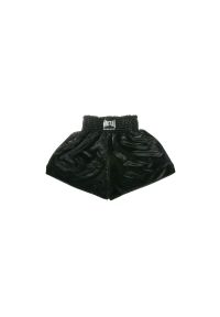 METAL BOXE - Bokserskie szorty Metal Boxe, Muay Thai, czarne. Kolor: czarny. Sport: fitness
